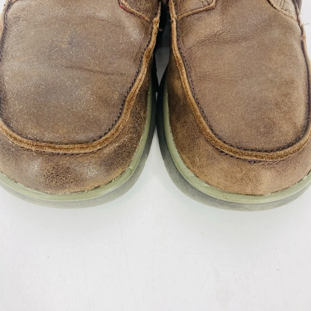 Patagonia Men's Brown Espresso Leather Chukka Lace Up Shoes Size 13